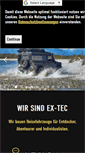 Mobile Screenshot of ex-tec.de